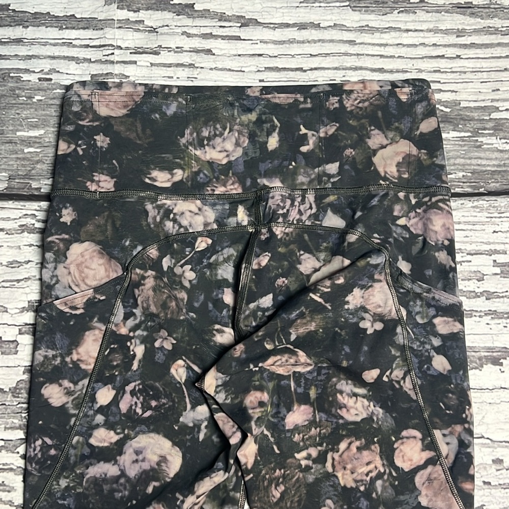 Lululemon Fast & Free Legging - Frosted Rose Multi - Picture 9 of 11